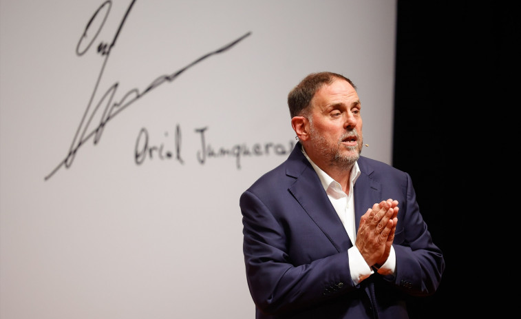 Junqueras inicia una gira por Catalunya para presentarse como el candidato de ERC a la Generalitat