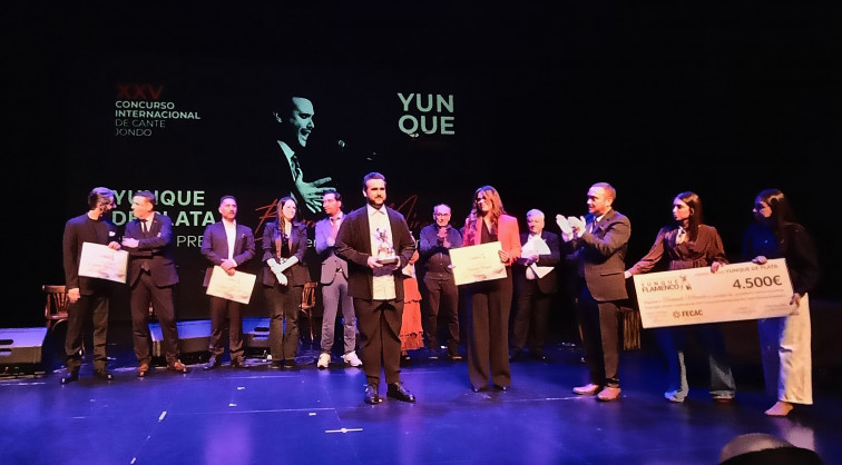 Bernardo Miranda se corona con el Yunque de Plata en el XXV Concurso Internacional de Cante Jondo