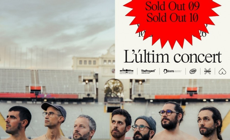 Oques Grasses agotan las entradas en menos de una hora para otros dos conciertos de despedida en Barcelona