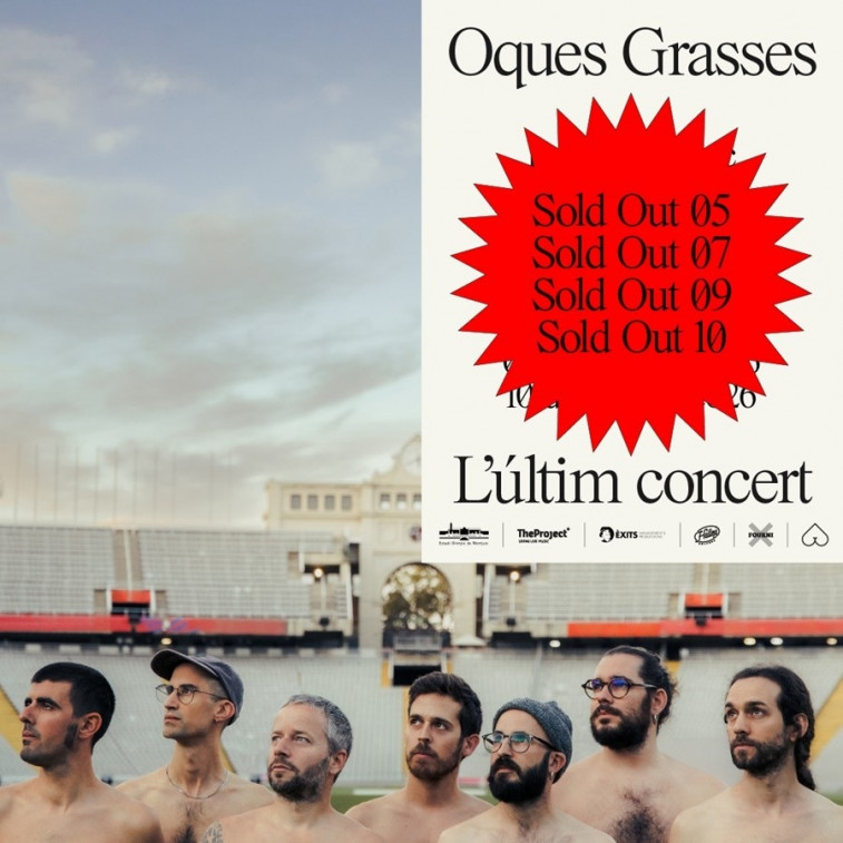 Oques Grasses agotan las entradas en menos de una hora para otros dos conciertos de despedida en Barcelona