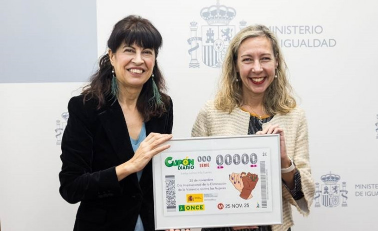 ONCE celebra el Día Internacional de la Eliminación de la Violencia contra las Mujeres con su cupón del 25 de noviembre