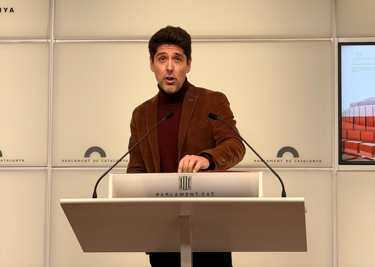 EuropaPress 7108450 portavoz comuns parlament david cid rueda prensa