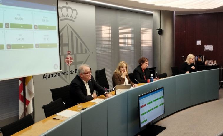 La aprobación de los Presupuestos de Collboni se posterga al viernes con la incógnita de BComú