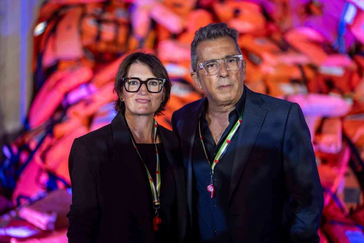 EuropaPress 6991382 actriz humorista silvia abril comico andreu buenafuente 10 aniversario open