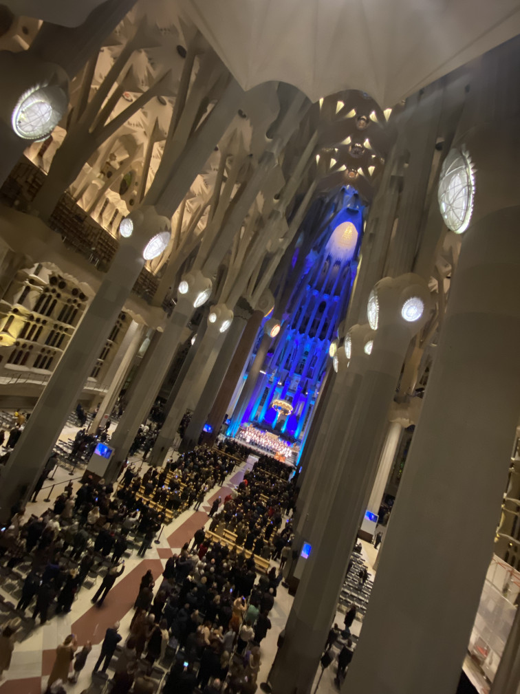 VIDEO | El concierto en la Sagrada Familia que une 1000 años de Montserrat