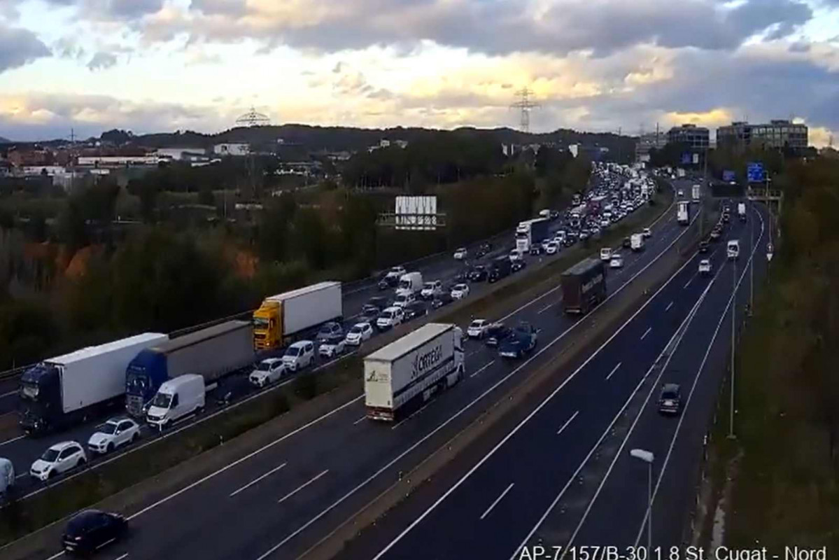 Retención en la AP  7 este lunes 24 de noviembre