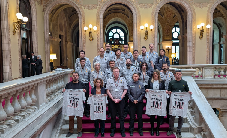 Trabajadores de Protección Civil de Catalunya denuncian el riesgo de colapso
