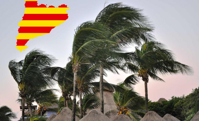 Alerta máxima en el Empordà: vientos huracanados de más de 90 km/h provocan múltiples incidentes