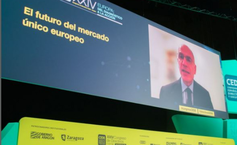 Enrico Letta insta a Europa a integrarse en energía y defensa para competir con EE.UU y China