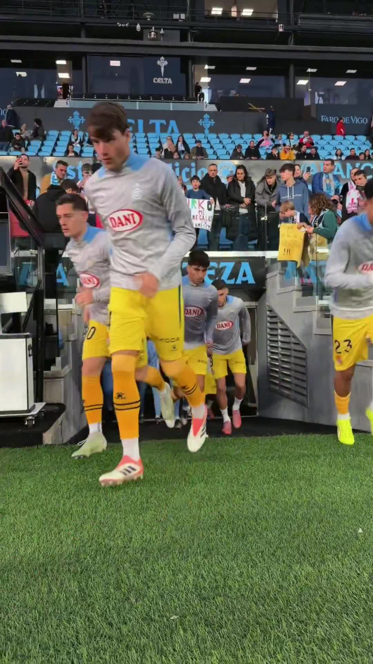 Vídeo | El Celta de Vigo recibe al Espanyol en Balaídos en un duelo clave