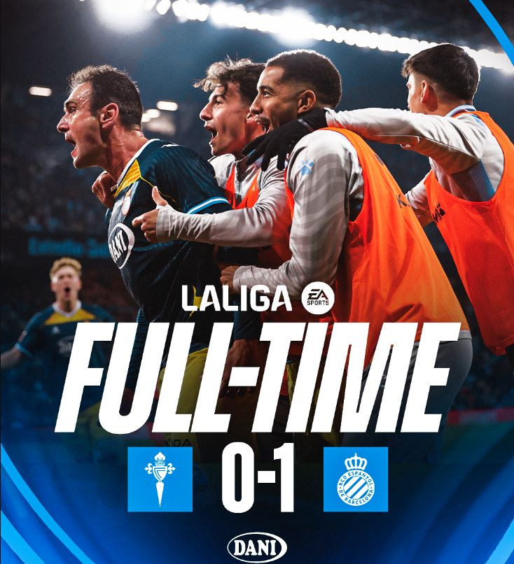 Vídeo | El Espanyol asalta el  Balaídos y se aferra a Europa tras imponerse al Celta de Vigo (0-1)