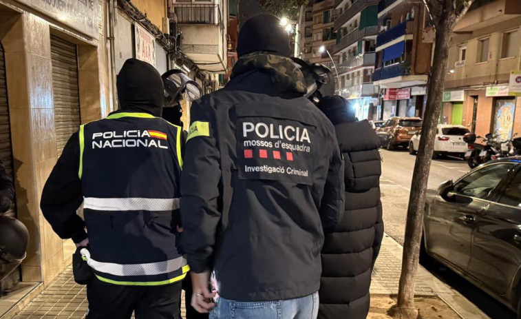 Mossos y Policía Nacional actúan contra el crimen organizado en L'Hospitalet, Barcelona y Salou