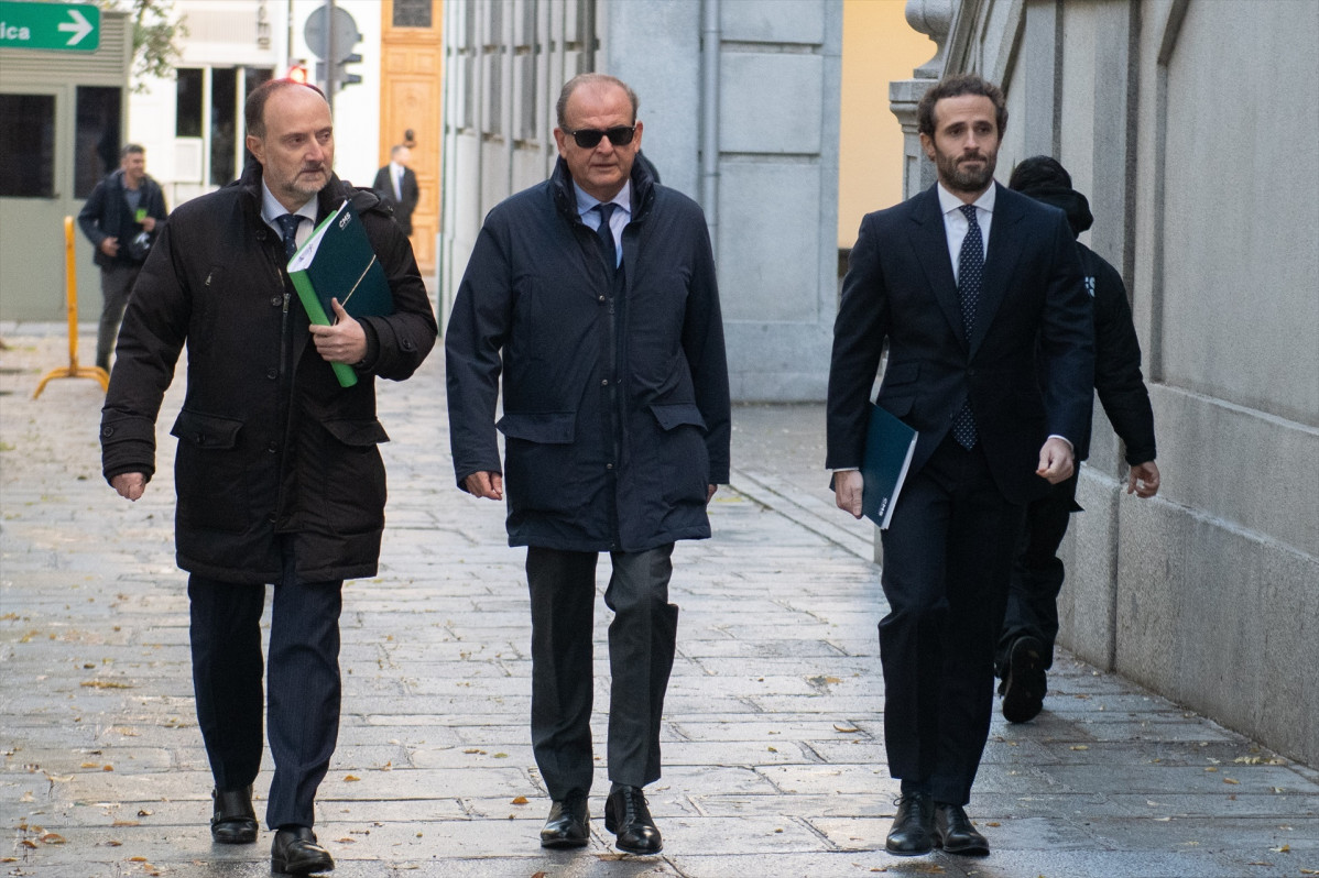 EuropaPress 7144504 exdirectivo acciona justo vicente pelegrini llegada tribunal supremo