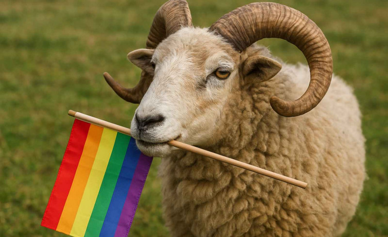 Grindr, ovejas gays y un desfile en Nueva York: así se libraron unos carneros de ser sacrificados