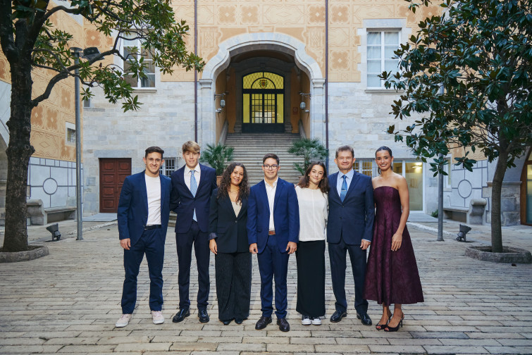 La primera edición del Galardón Princesa de Girona premia valores y superación de jóvenes deportistas