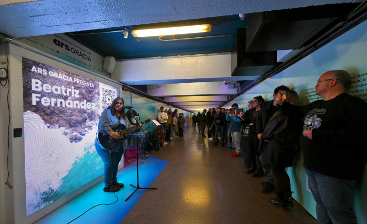 Una experiencia interactiva transformará el pasillo de transbordo del metro de Paseo de Gracia