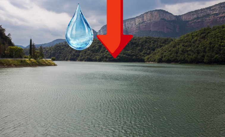 Alerta hídrica en Catalunya: los embalses pierden agua y bajan al 70,4% de su capacidad