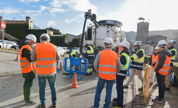 Dosrius y Veolia despliegan un plan de mejoras de la red de saneamiento