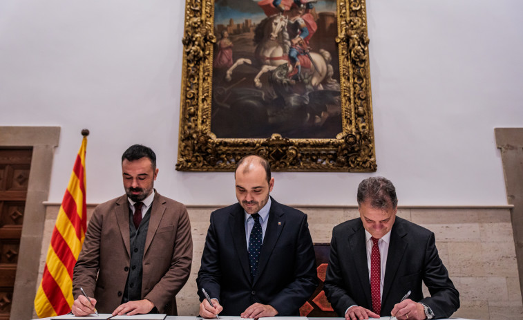 El Govern y Alcanar firman el acuerdo para las obras hidráulicas que evitarán inundaciones