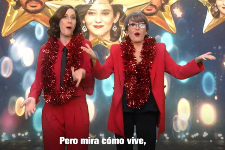 VÍDEO | El villancico viral de Ayuso y su novio: 