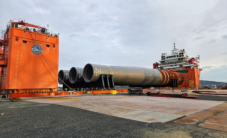 Navantia Seanergies y Windar Renovables finalizan para Iberdrola los monopilotes del parque marino East Anglia THREE