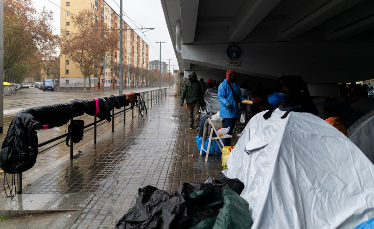 Nueva ocupación en Badalona: algunos desalojados del B9 entran al albergue Can Bofí Vell