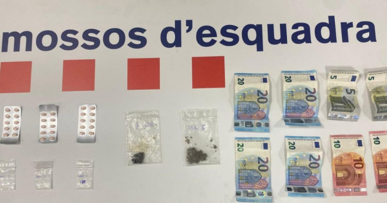 Dispositivo policial en la estación de Sabadell