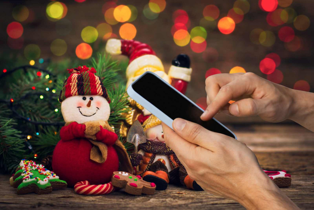 Navidad, móvil   CANVA