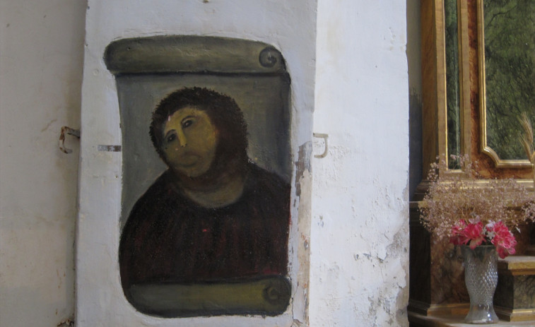 Muere Cecilia Giménez, la mujer que restauró el Ecce Homo y lo convirtió en un fenómeno mundial