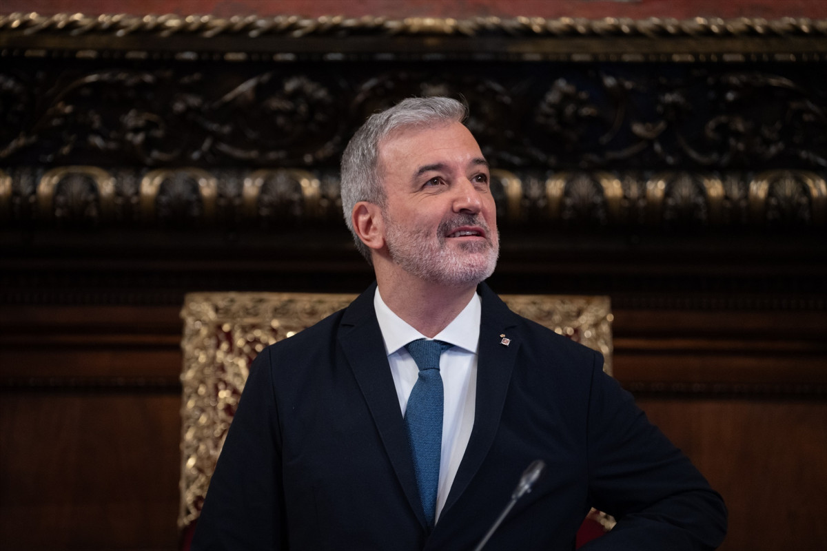 EuropaPress 6608924 alcalde barcelona jaume collboni pleno ayuntamiento barcelona 28 marzo 2025