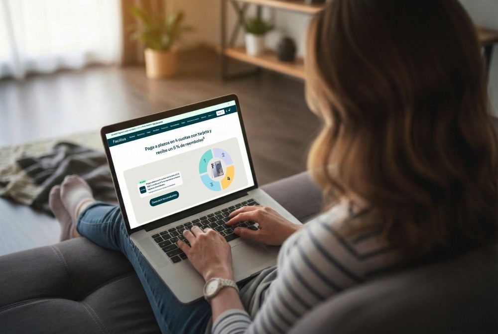 EuropaPress 7190898 persona consulta web facilitea nueva opcion pago plazos intereses