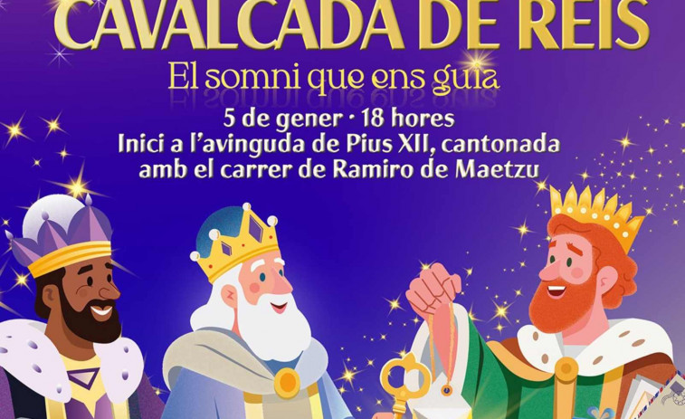 ¡Magia en Badalona! Los Reyes Magos llegan en helicóptero y traen carrossas espectaculares