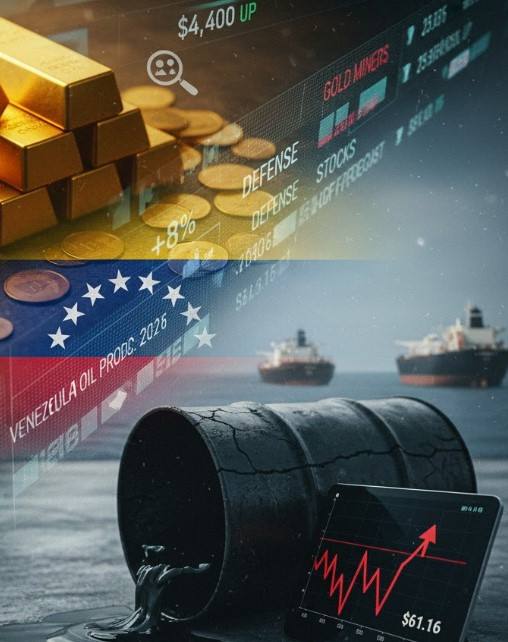 Terremoto financiero: la captura de Maduro sacude el mercado global de petróleo y metales