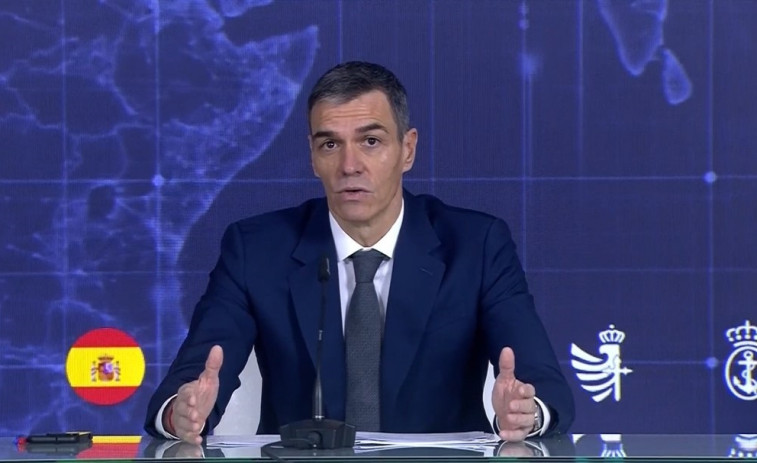 Pedro Sánchez contesta a las preguntas sobre las tragedias de Adamuz y Gelida