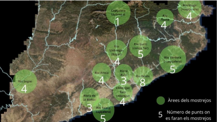 Microplásticos en el agua: el análisis que revela el futuro de los ríos de Catalunya