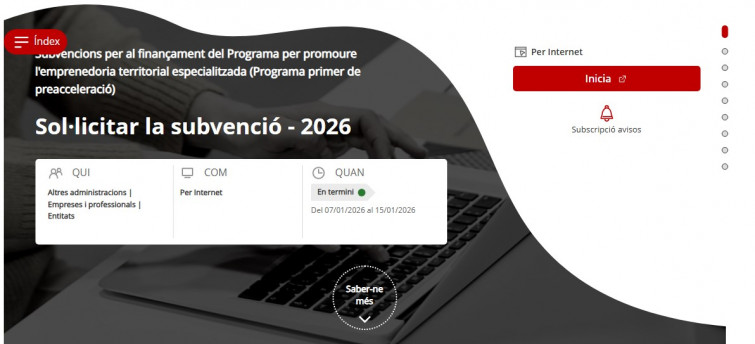 El Govern abre la convocatoria de 7 millones para emprendedores: claves y plazos para solicitar las ayudas