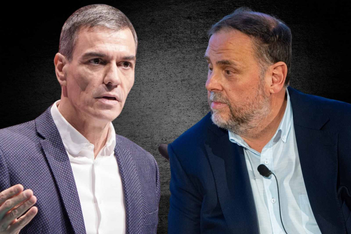 Pedro Sánchez y Oriol Junqueras   EUROPA PRESS   CANVA