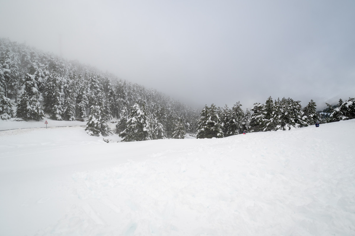 EuropaPress 7188859 estacion esqui molina temporal nieve girona 28 diciembre 2025 girona