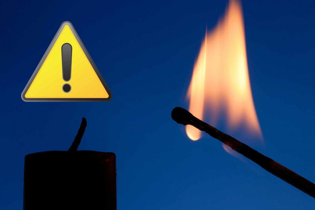 Encendido de una vela