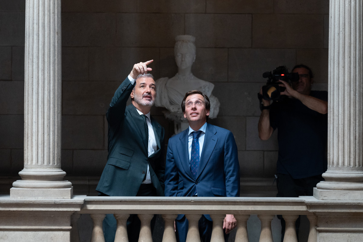 EuropaPress 6081071 alcalde barcelona jaume collboni alcalde madrid jose luis martinez almeida