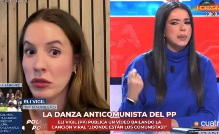 VÍDEO | Una diputada del PP insulta en directo a Sarah Santaolalla: 