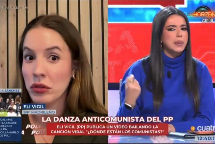 VÍDEO | Una diputada del PP insulta en directo a Sarah Santaolalla: 