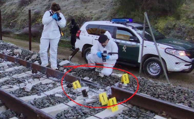 Fotografía clave: una imagen de la Guardia Civil podría revelar la causa del accidente de Adamuz