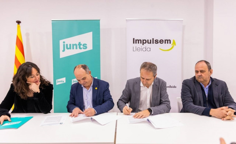 Junts e Impulsem Lleida se presentarán conjuntamente a las elecciones municipales de 2027