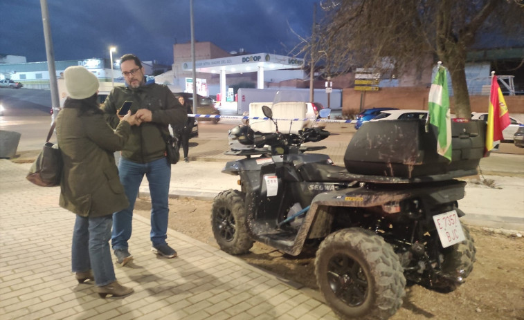Un vecino de Adamuz rescata a 16 personas con su quad tras el accidente: 