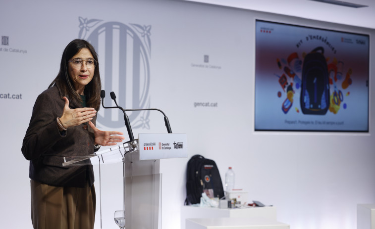 La Consellera Parlon advierte sobre la crecida del Onyar y mantiene la alerta en Catalunya por el temporal