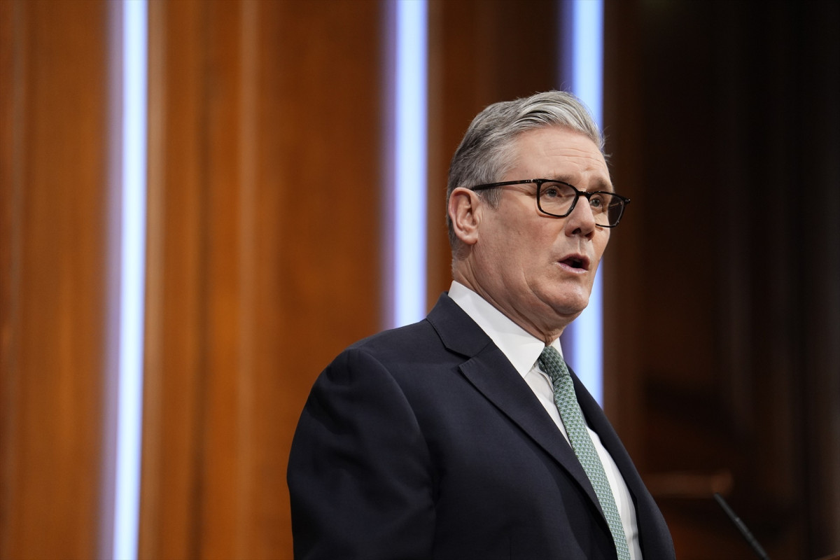 EuropaPress 7229114 19 january 2026 united kingdom london uk prime minister keir starmer speaks