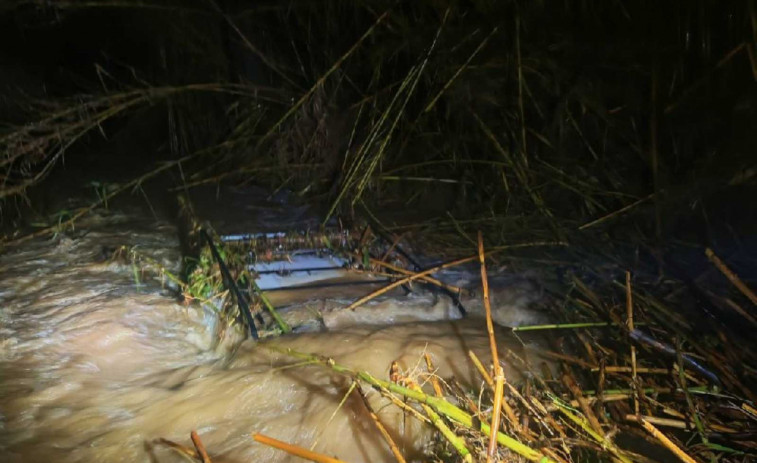 Encuentran el coche del hombre arrastrado por el río en Palau-sator: máxima tensión en el operativo