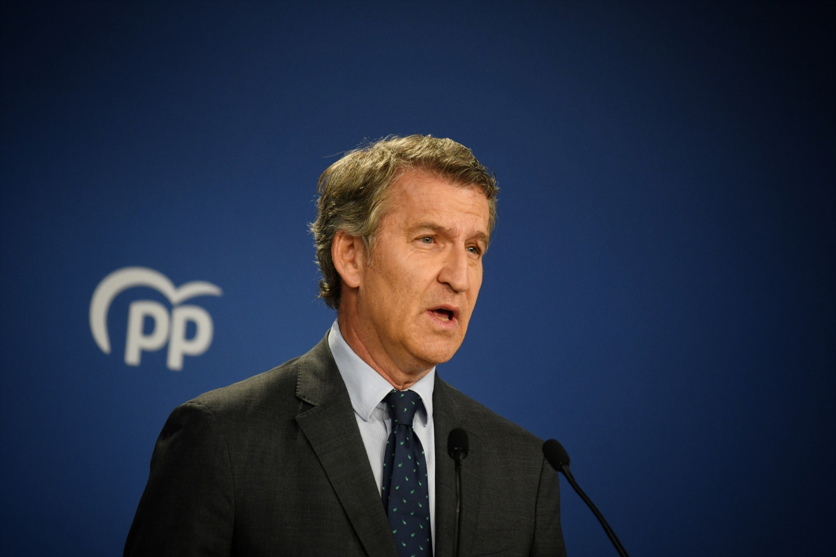 EuropaPress 6794858 presidente partido popular alberto nunez feijoo rueda prensa sede pp genova