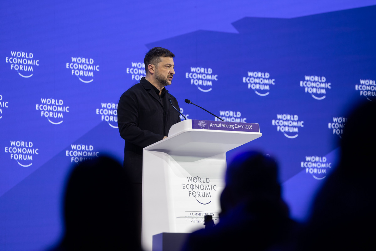 Zelensky davos